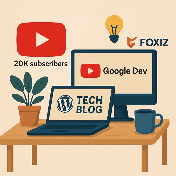 "Content creator writing a blog on mobile, representing online earning through blogging and AdSense."